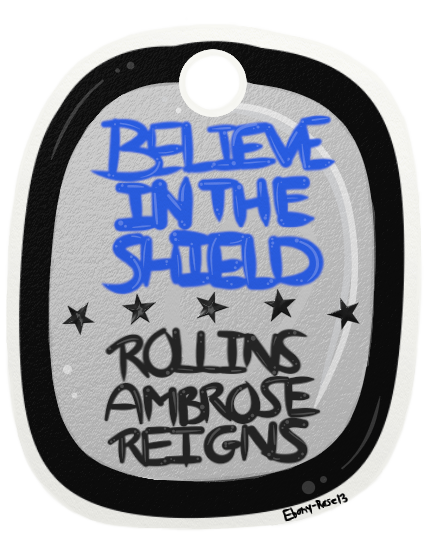 Shield Dog Tag Sticker