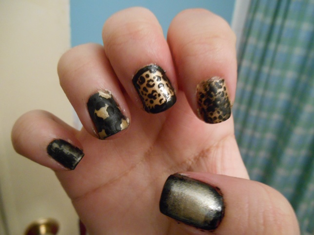 Wild Burnout Nails