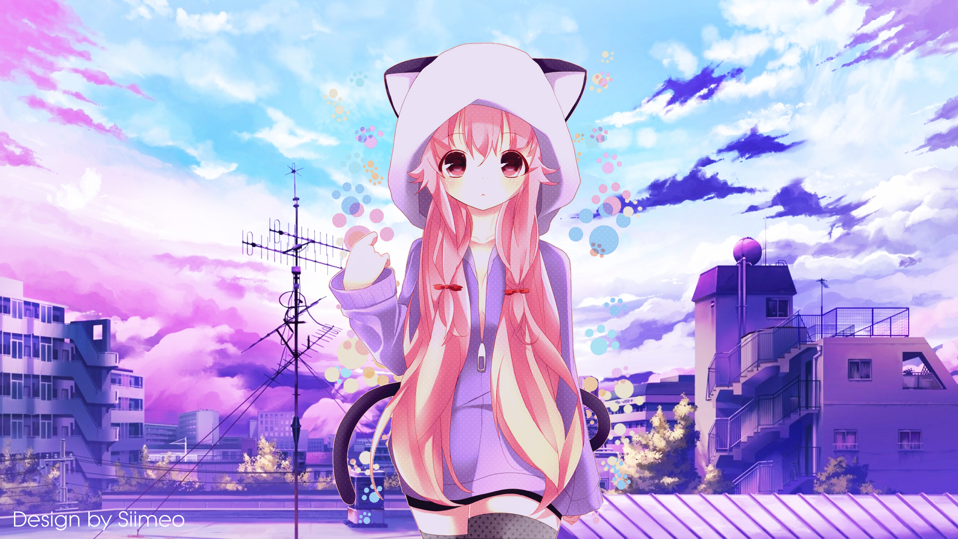 A Simple Purple Day Anime Wallpaper By Siimeo On Deviantart A Simple Purple Day Anime Wallpaper By Siimeo On Deviantart