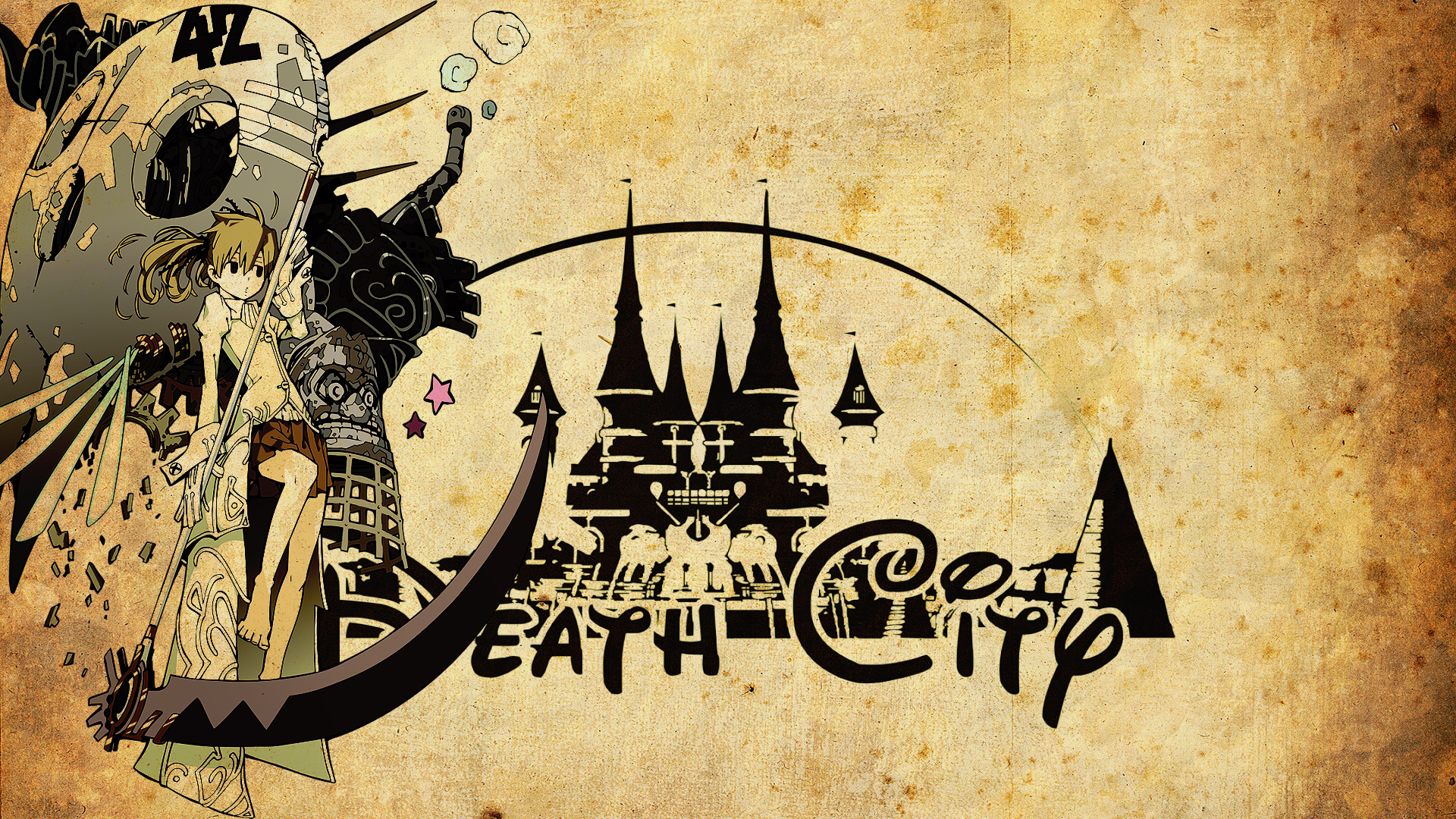 Death City - Soul Eater Wallpaper by Siimeo on DeviantArt