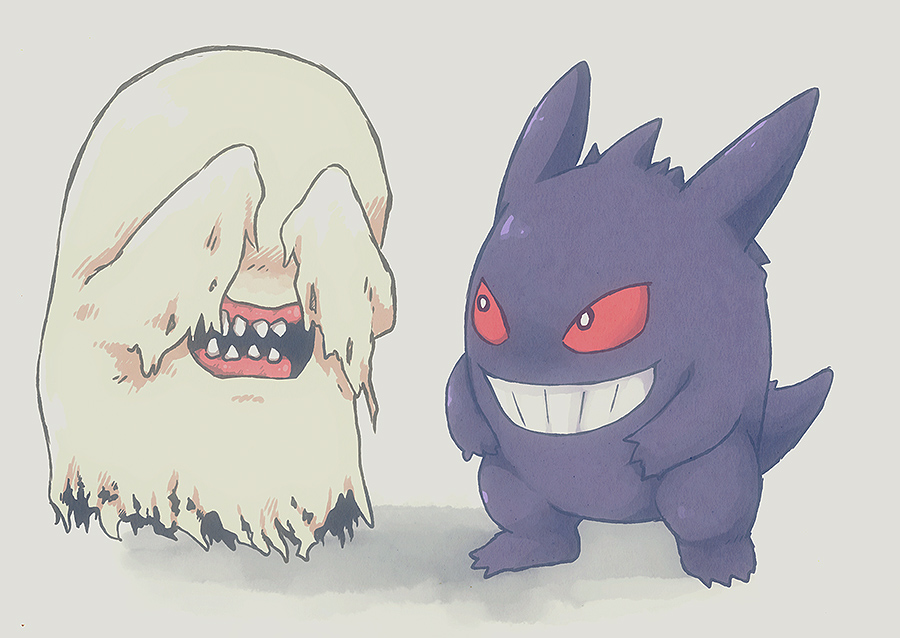 Bakemon And Gengar By Izumi07 On Deviantart Bakemon And Gengar By Izumi07 On Deviantart