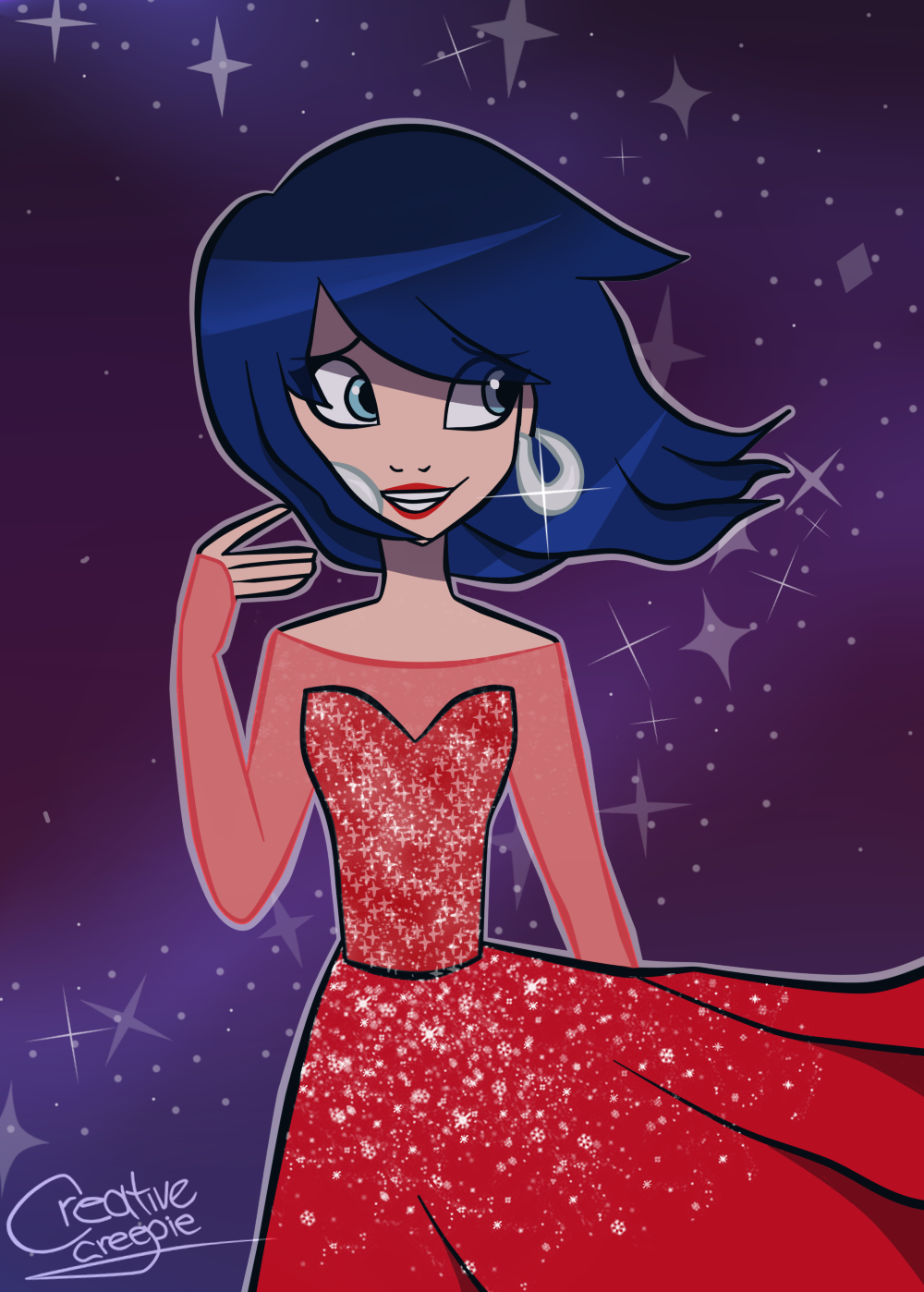 ladybug prom dress Cocktail dress Miraculous Ladybug Prom Marinette, ladybug, insects, tartan, fashion Illustration png