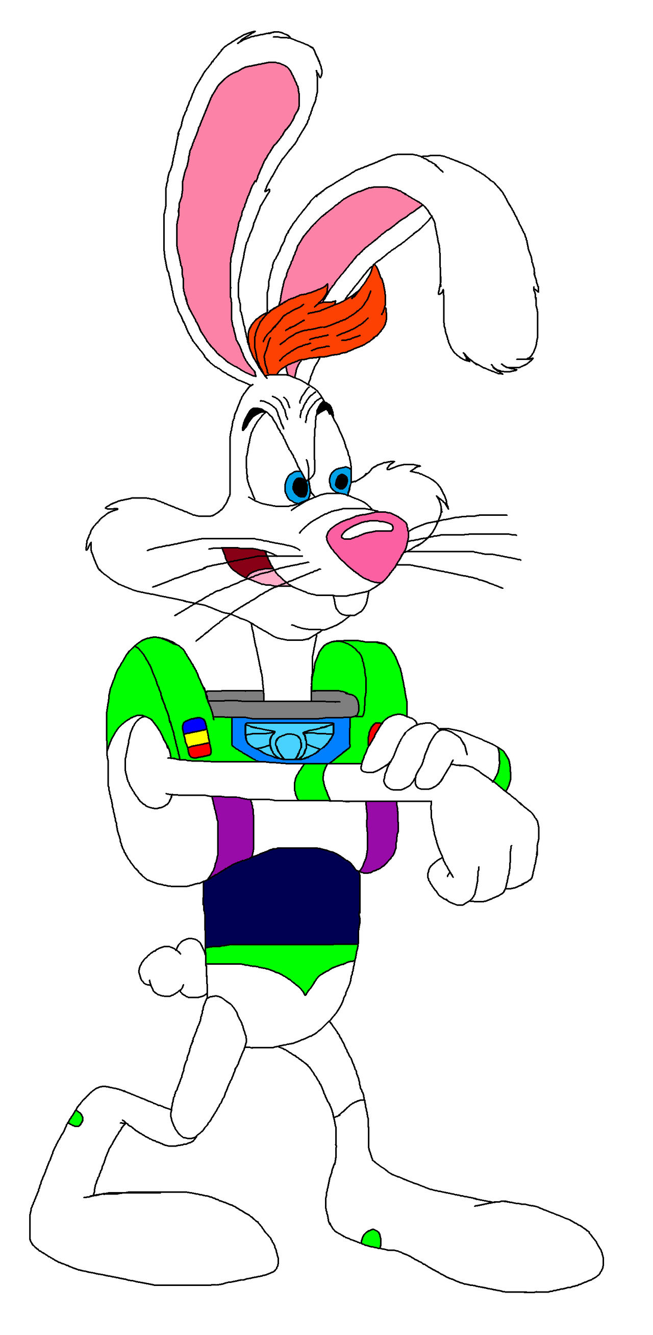 Roger Rabbit as Space Ranger by Melv2002 on DeviantArt