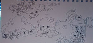 Octopus+eyes balls 