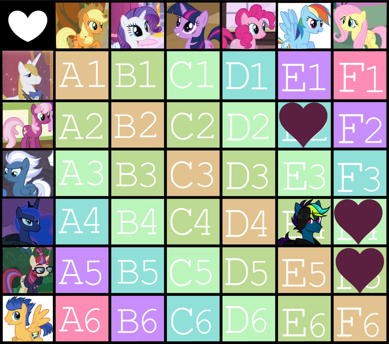 MLP Ship Grid ( Open!) by SandBeetle on DeviantArt