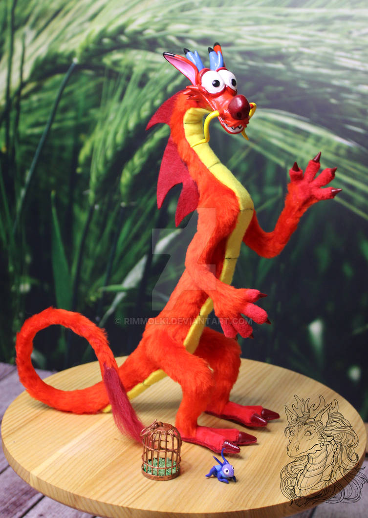 Dragon Multatuli Red dragon Mushi. Mulan. by RimmOlki on DeviantArt