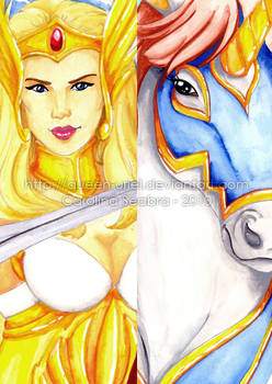 She-ra and SwiftWind Detail