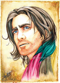 Prince Dastan in Watercolor