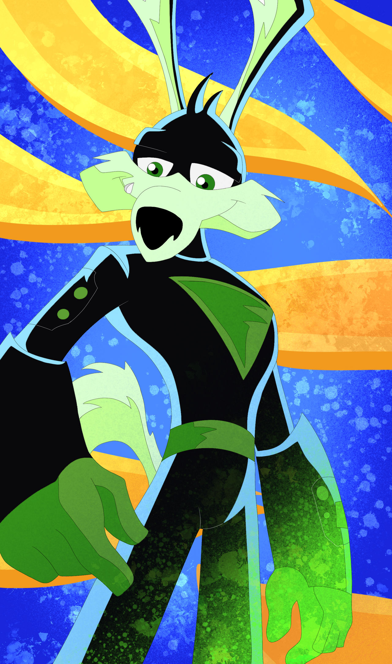 Tech E. Coyote by SugarCold on DeviantArt