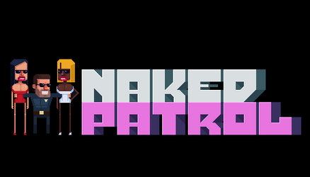 Naked patrol game logo