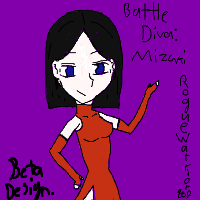 Battle Diva: Mizuki(Beta), original character