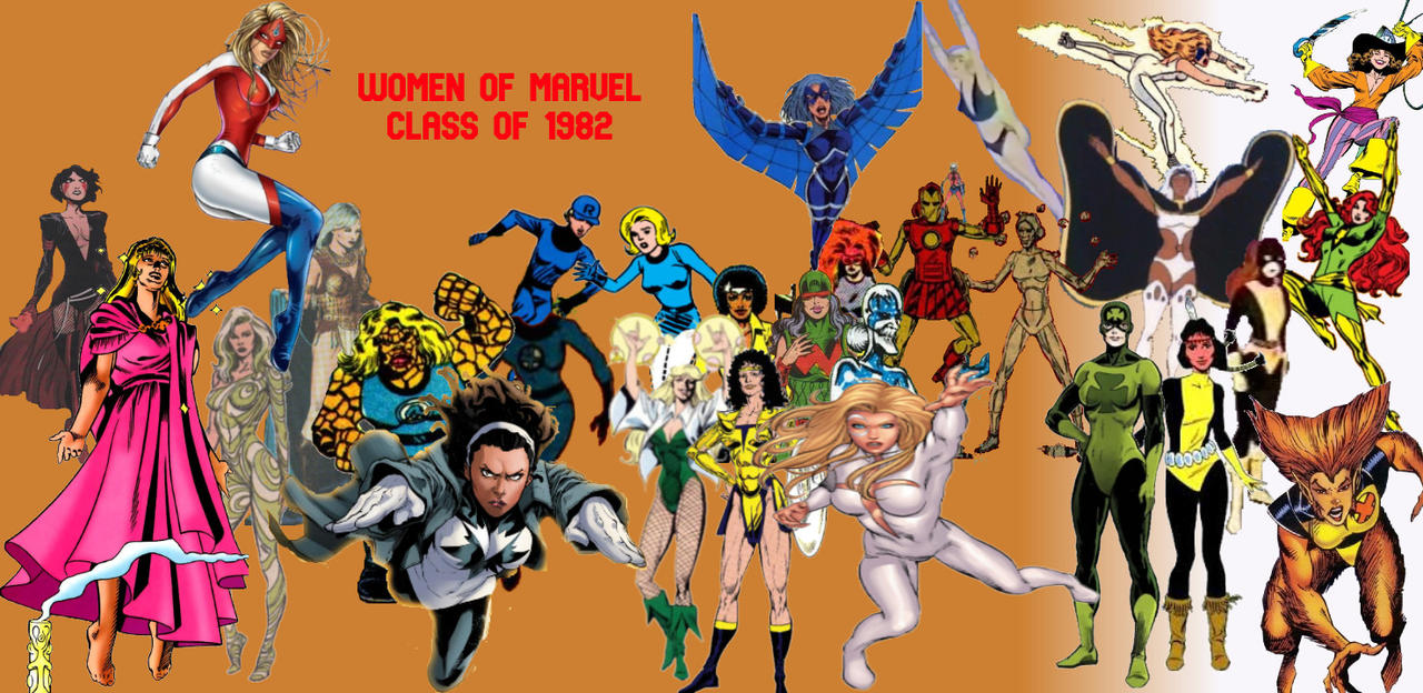 Women Of Marvel Class Of 1982 By DanaHoltzbert On DeviantArt women-of-marvel-class-of-1982-by-danaholtzbert-on-deviantart