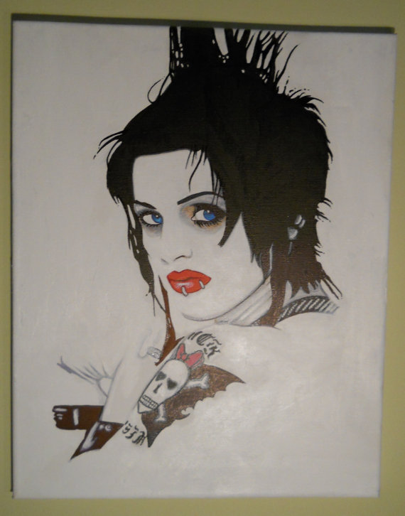 Brody Dalle spinerette the distellers punk rock se