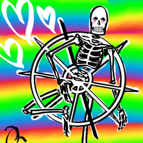 Bonewheel Skeleton by weirdtie on DeviantArt