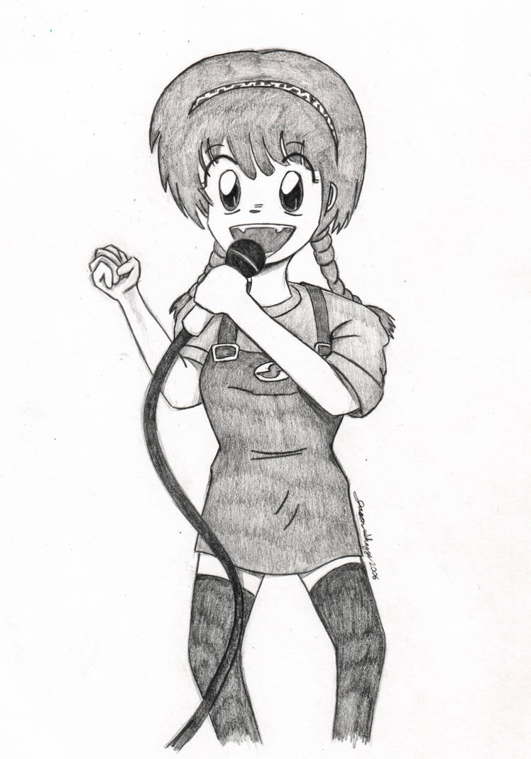 Singing at the Usual by marr0w