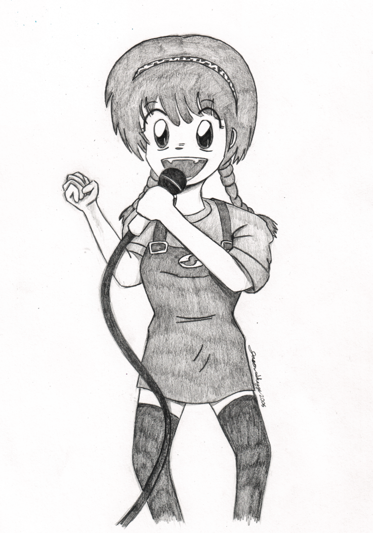 Singing at the Usual by marr0w