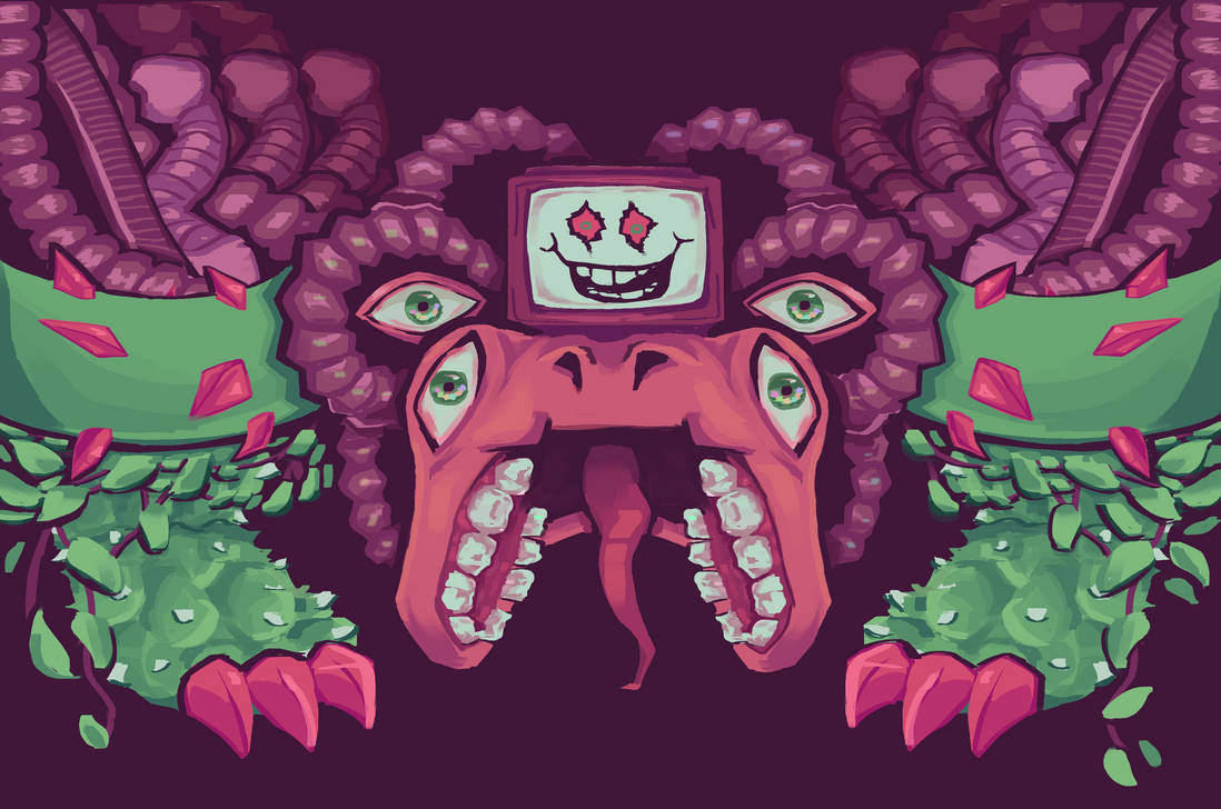omega flowey undertale by KittoKattxx on DeviantArt