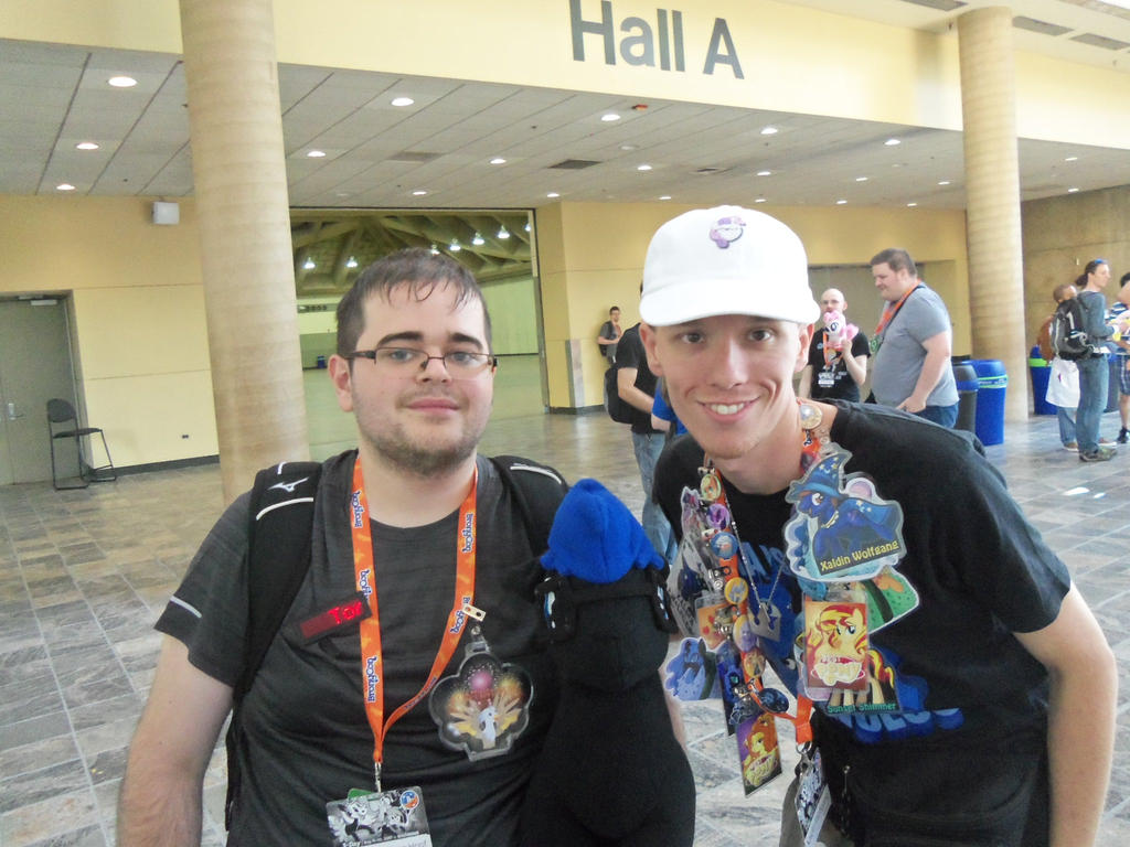 Meeting Terra Hoof at BronyCon 2017