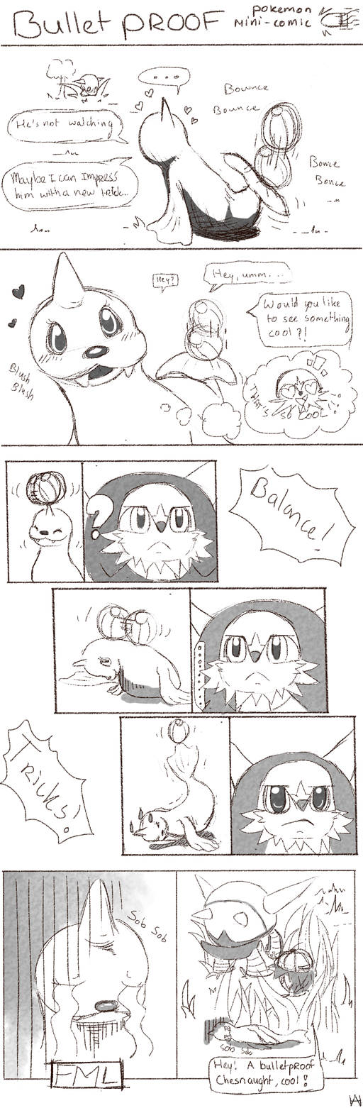 Pokemon comic Bulletproof by Kiwisko on DeviantArt