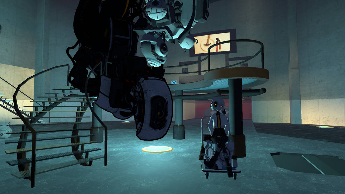 VRChat - GLadOS's new remote body by randomname19 on DeviantArt