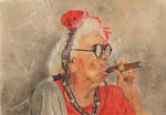 ETHNIC : Cohiba smoker (Cuba) by HendrikHermans