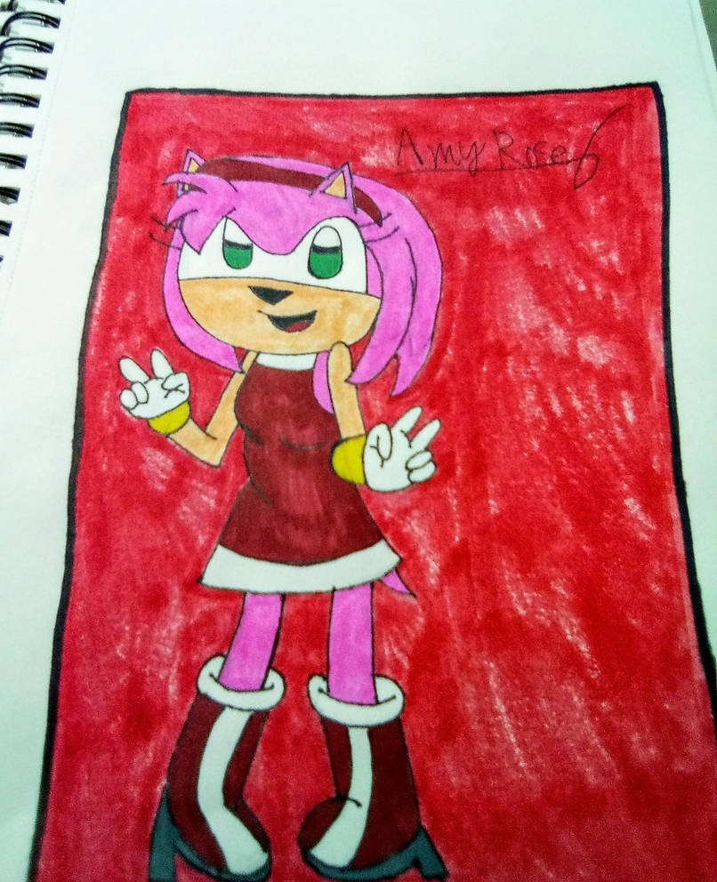 Amy Rose by G1g1Sw33tz on DeviantArt