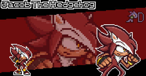 ll PixelArt ll Jacob The Hedgehog