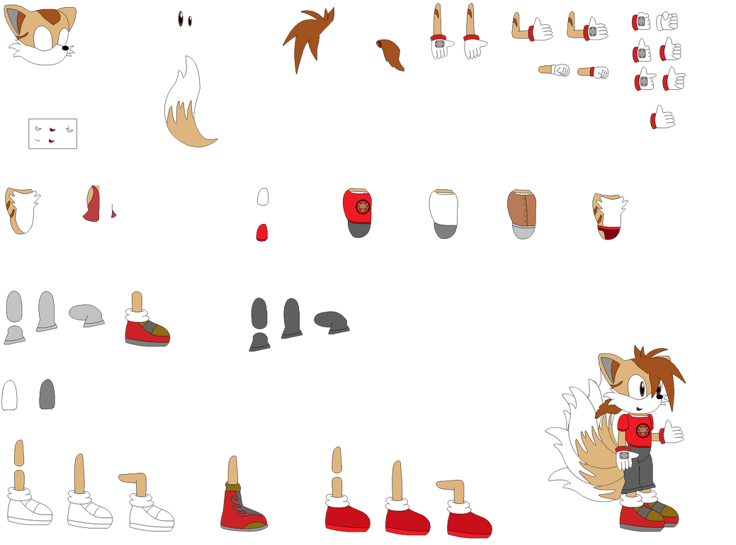 Henry the Fox Character builder V2 by ihlenfeld on DeviantArt