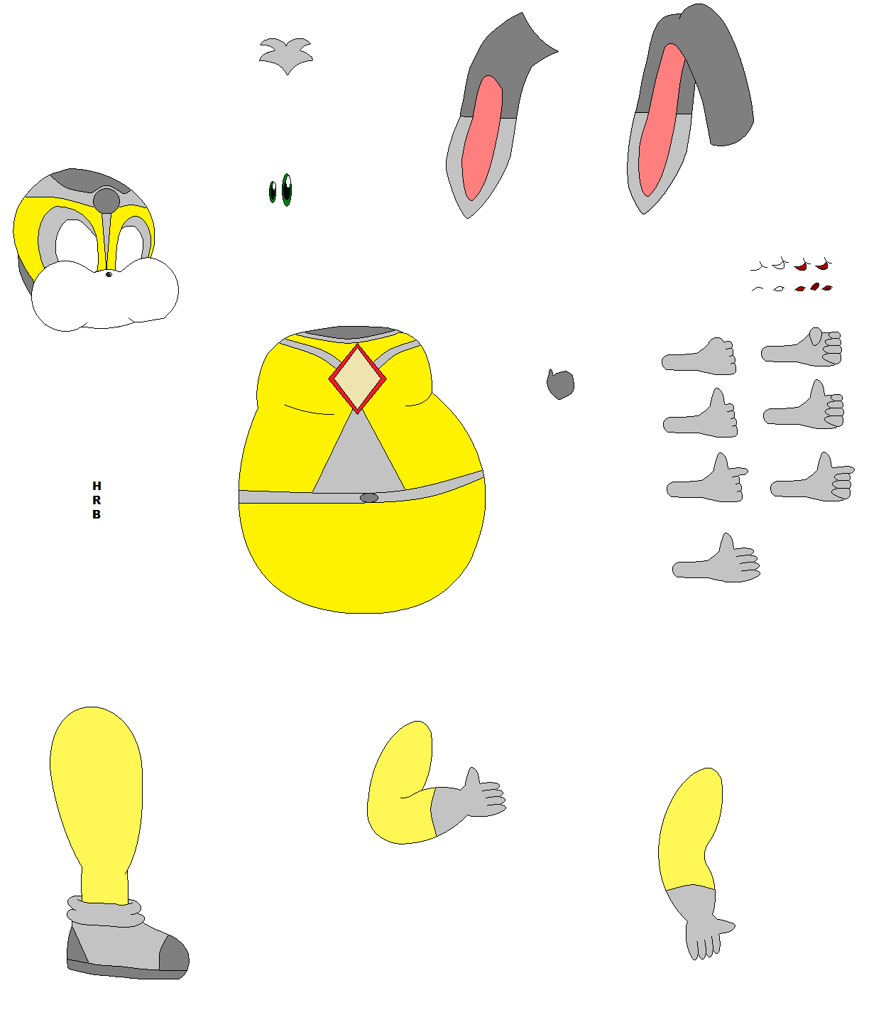 Character Builder Rabbit Heavy Rabbit Boy Character builder by ihlenfeld on DeviantArt