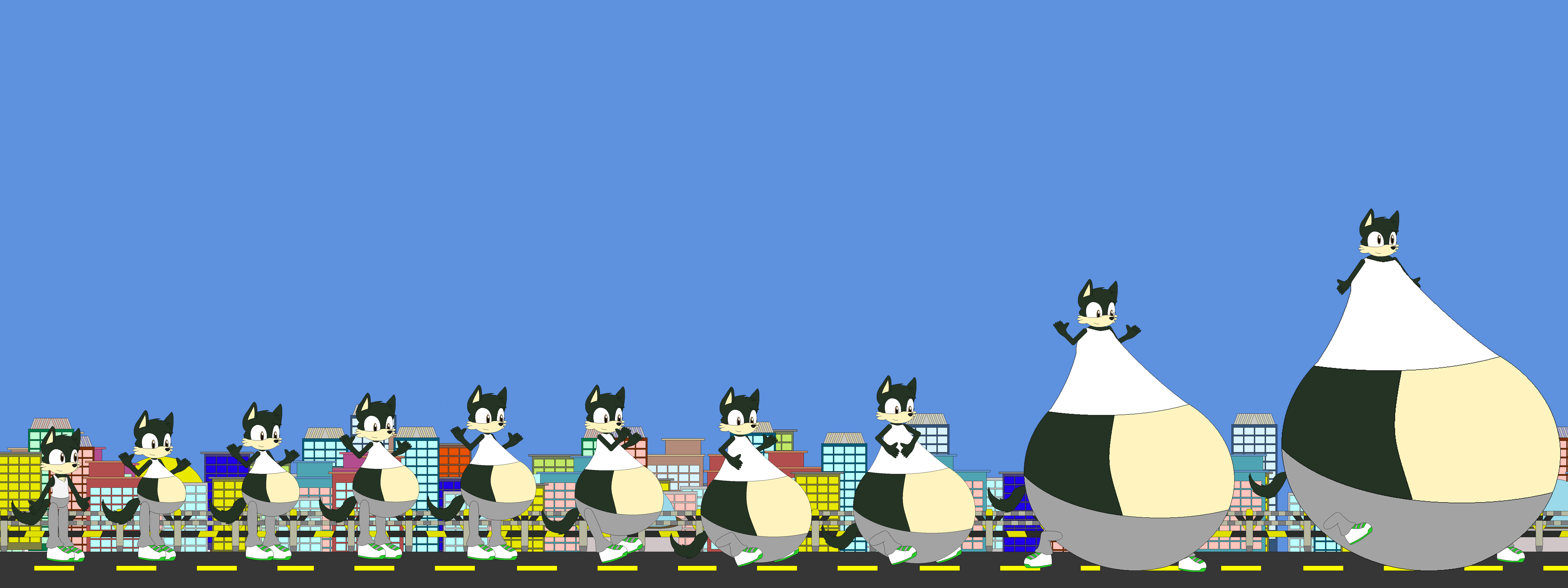 Aaron Inflation Comission Aron the Wolf Sequence Inflation V1 by ihlenfeld on DeviantArt