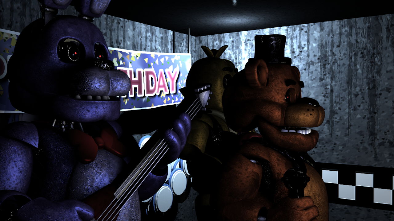 FNAF 1 Show Stage (CAM 1A) by Nazo472 on DeviantArt