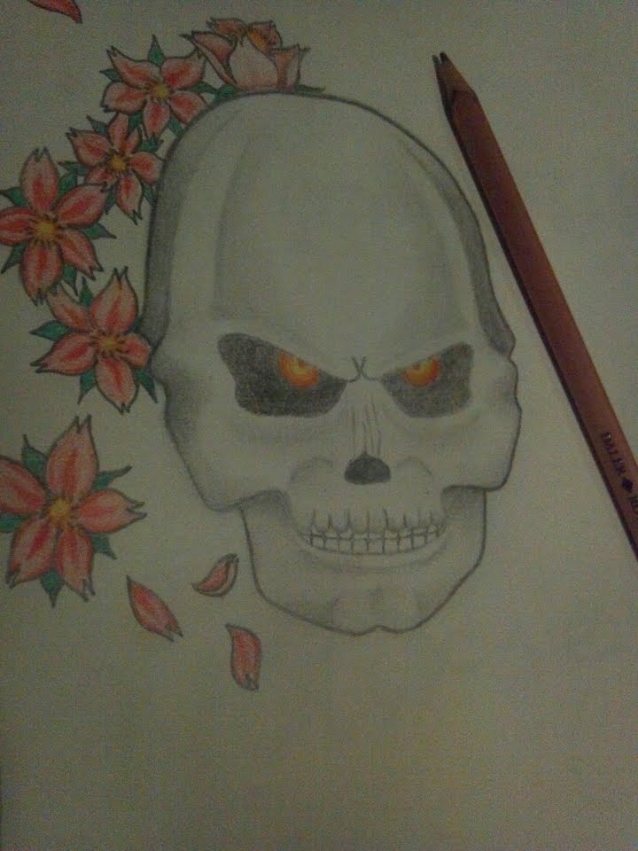 Unfinnished Skull