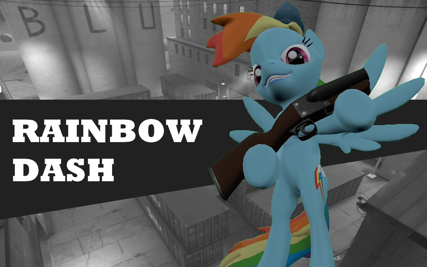 Pony Fortress 2 - Rainbow Dash