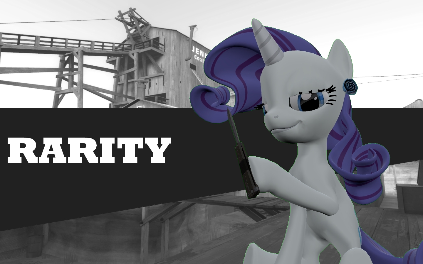 Pony Fortress 2 - Rarity