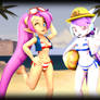 Beach Shantae and Lilac