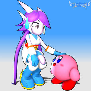 Lilac meets Kirby