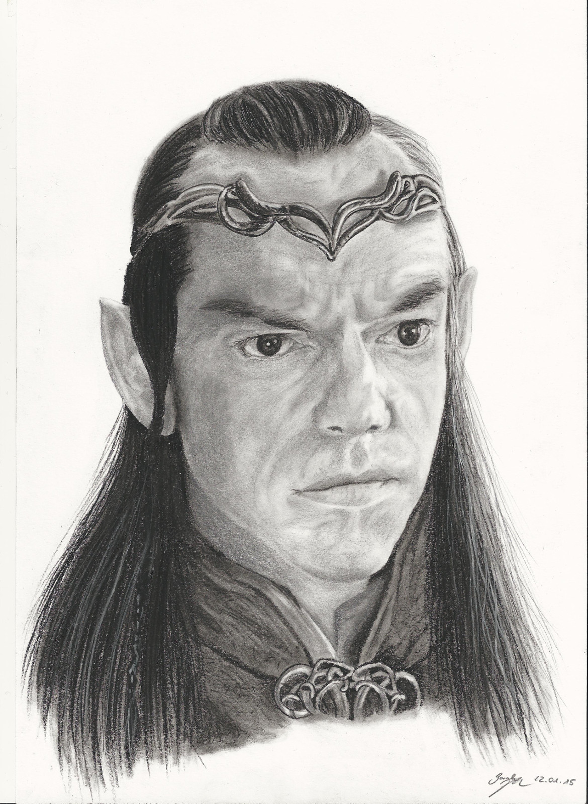 Elron Repaint Elrond Zeichnung by Nayeli88 on DeviantArt