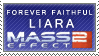 Liara Mass Effect 2 stamp by appleofecstacy