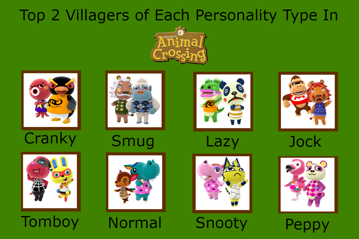 Top 2 of Esach Personality in Animal Crossing by SailorMajora on DeviantArt Top 2 of Esach Personality in Animal Crossing by SailorMajora on DeviantArt