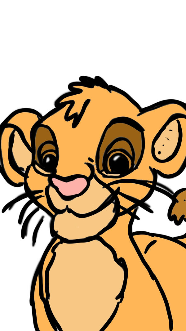 Spooky Simba Simba by JadeTheJewelDraws on DeviantArt