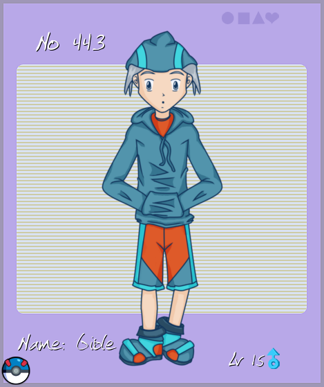 Gible Gijinka