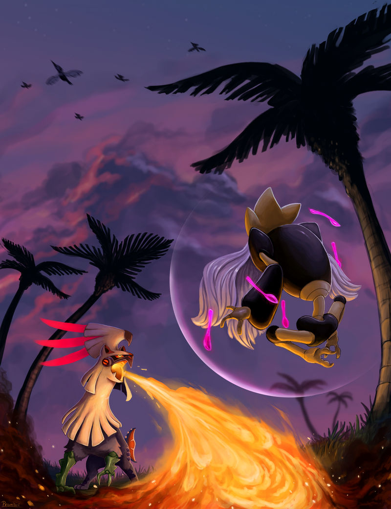 Silvally vs Mega Alakazam