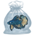 Fish - Betta: Blue by Mothkitten