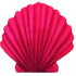 Shell - Scallop: Red by Mothkitten