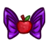 Bow - Red Apple by Mothkitten