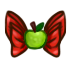 Bow - Green Apple by Mothkitten