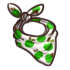 Bandana - Green Apple by Mothkitten