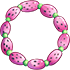 Bracelet - Watermelon Beads by Mothkitten