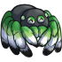 Pride Spider - Aro by Mothkitten
