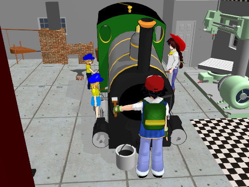 Tony Tank Engine Painting the Engine by Tonypilot on DeviantArt